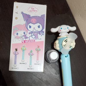 Bubble Stick Fan For Kids